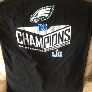 Philadelphia Eagles 2017 NFC champs T-Shirt XL